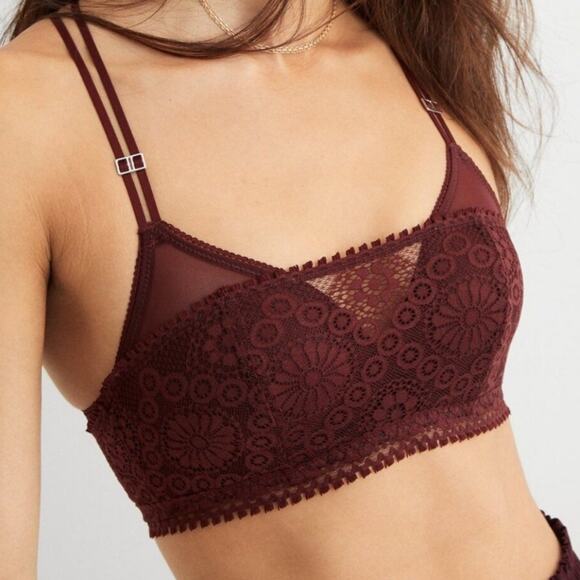 NWT Aerie Real Good Real Power Wireless Lace Bra - Picture 1 of 9